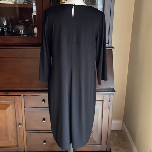 Chico’s Gold & Lace Festive Dress 2.5 - Picture 5 of 9